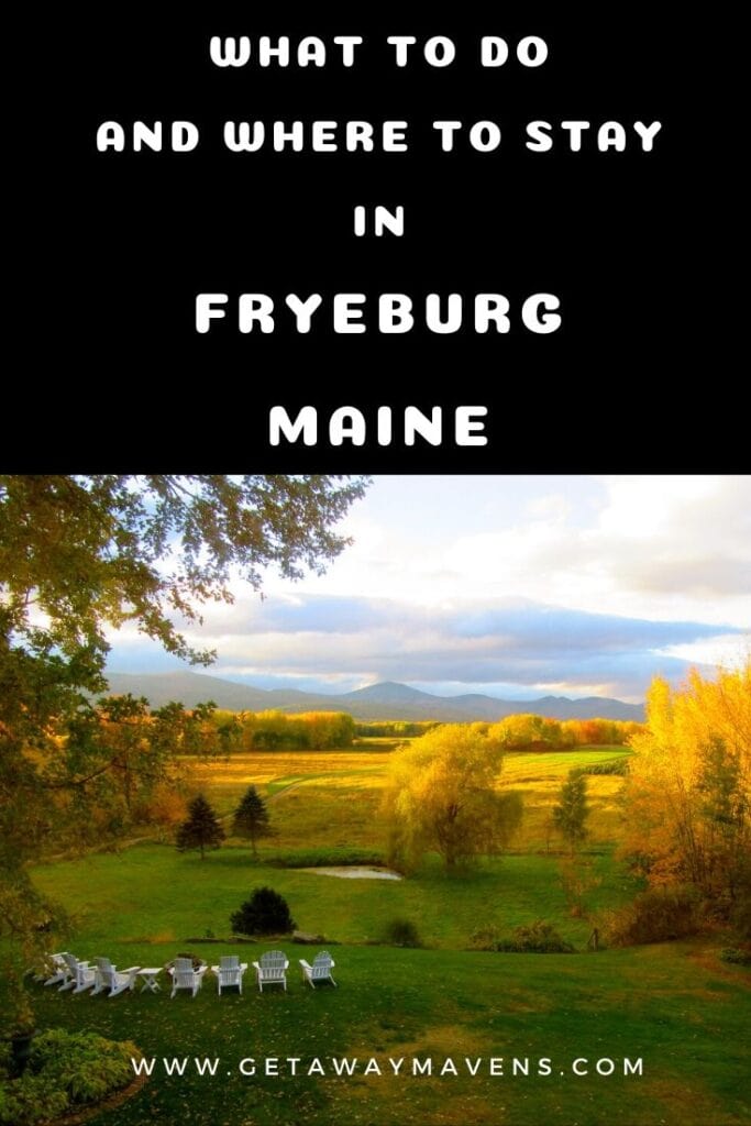 Fryeburg ME Pin