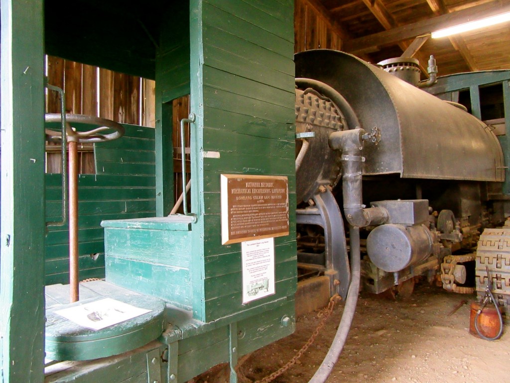 Lombard Steam Log Hauler, Patten Lumberman Museum ME