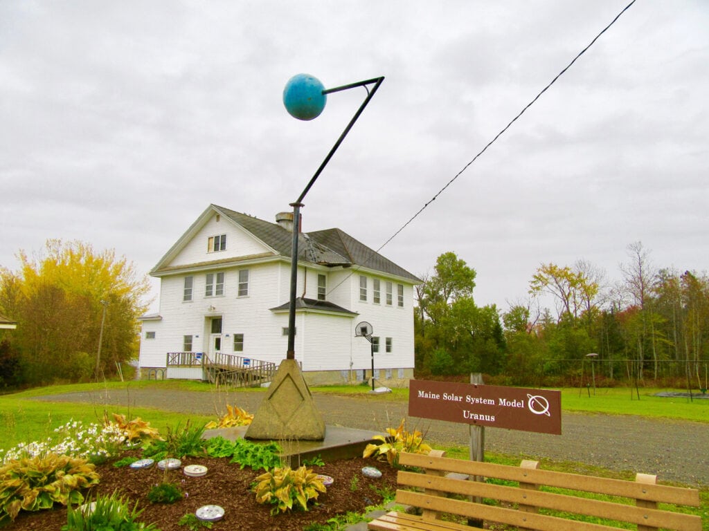 Maine Solar System Model Uranus Houlton ME