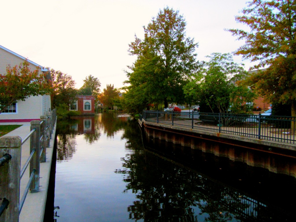 Sunset on Milford DE Riverwalk