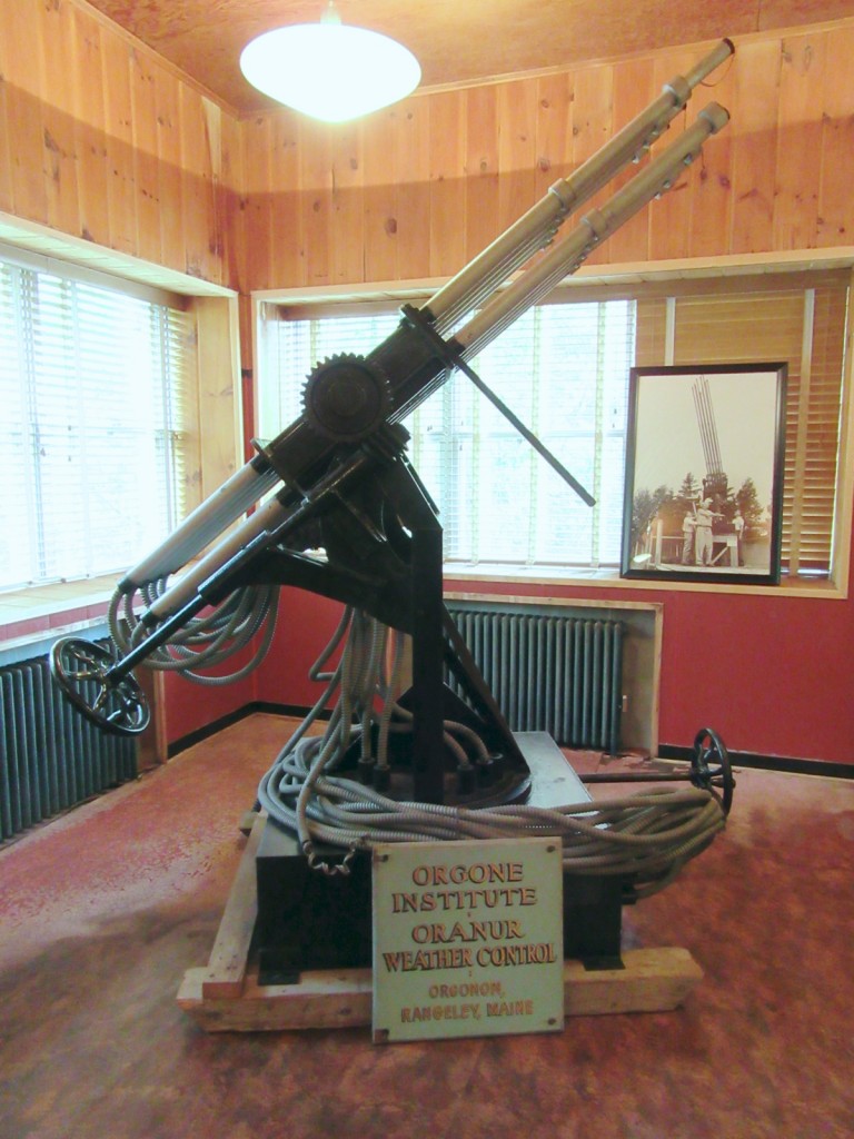 Orgone Institute Weather Control, Rangeley ME
