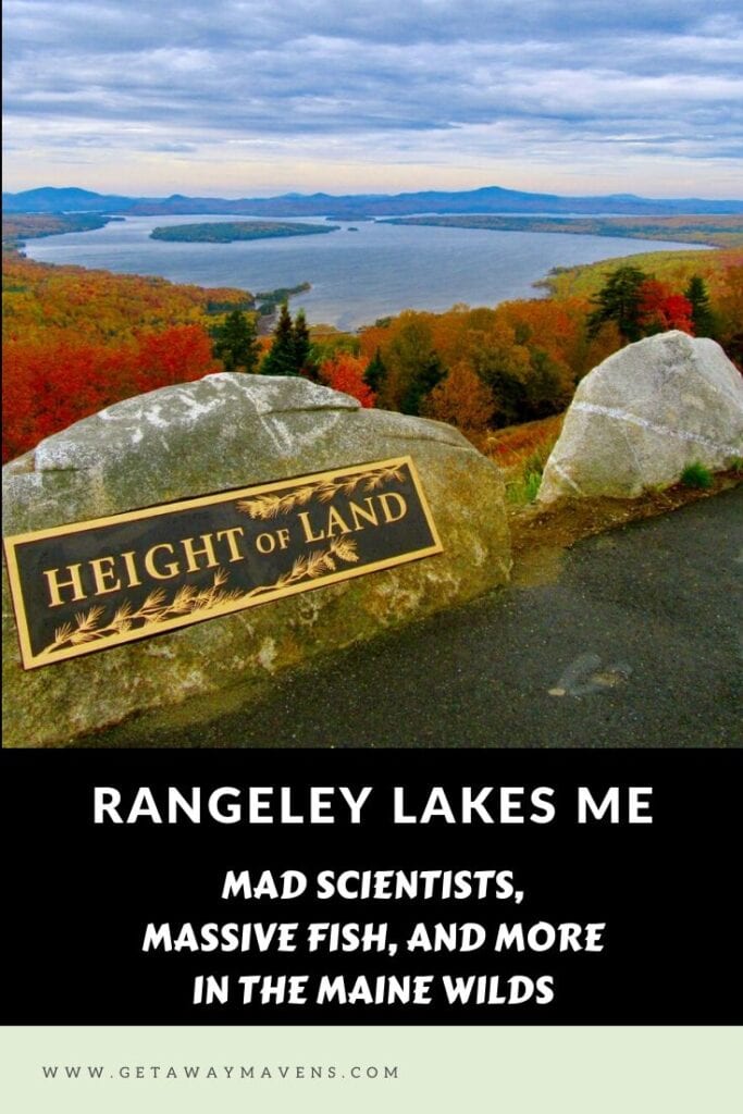 Rangeley Lakes ME Pin