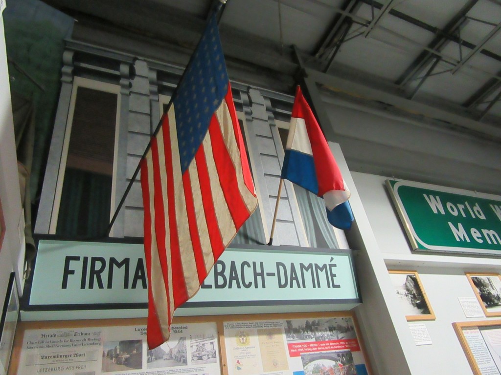 WWII American Flag from Luxembourg,