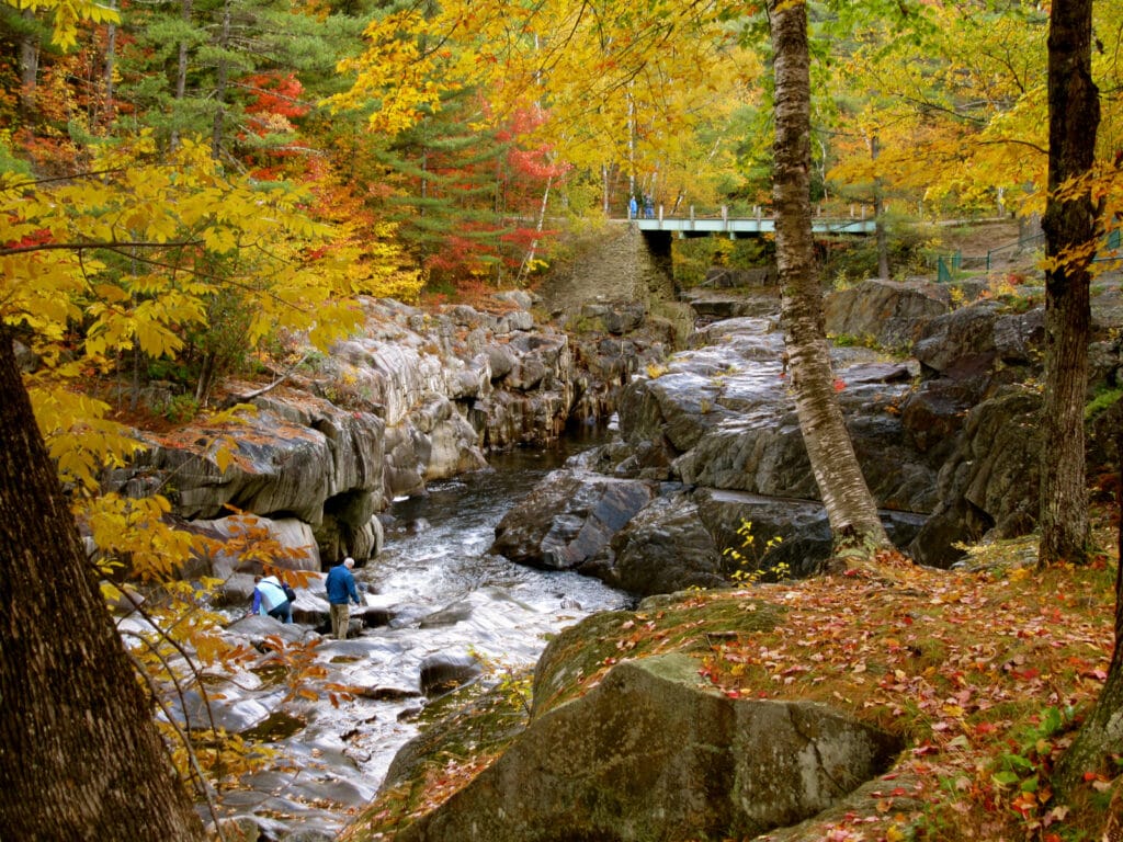 coos canyon rest area Route 17 maine