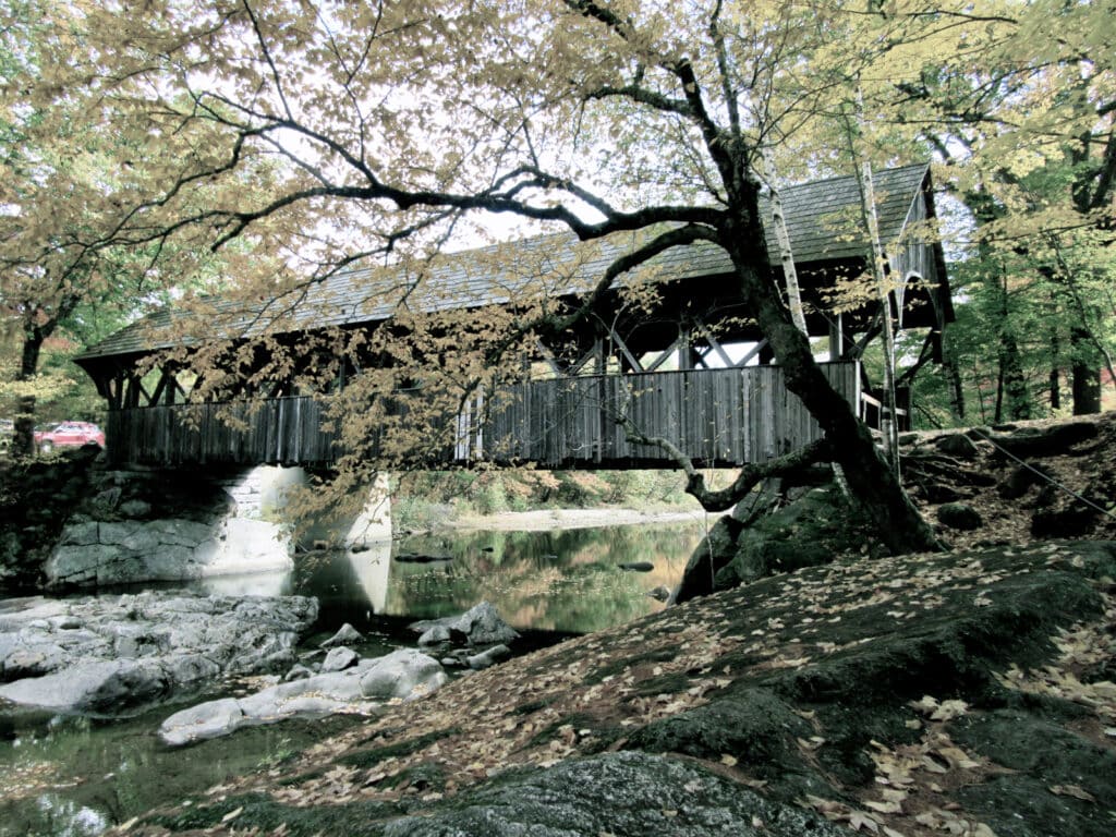 covered bridge bethel me