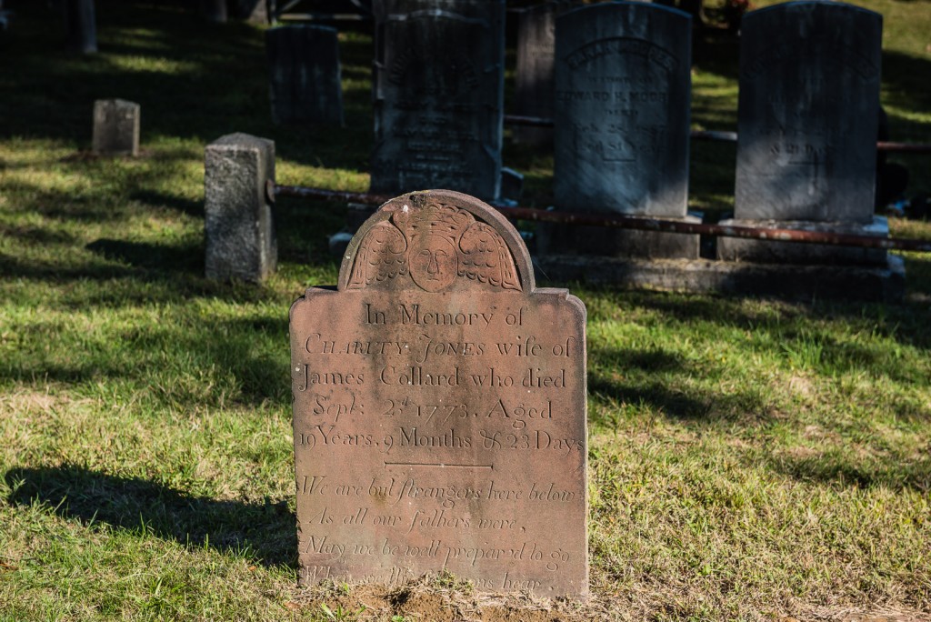 Early American folk art and gravestone - Sleepy Hollow Cemetery