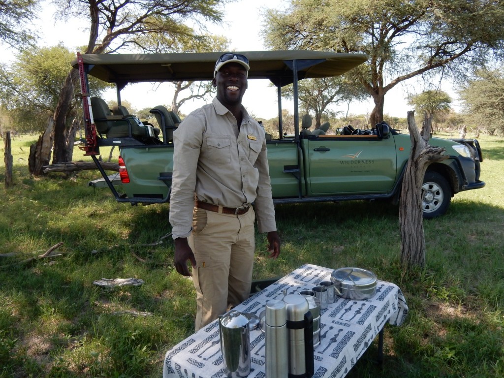 Guide Robert, Linkwasha Camp, Zim