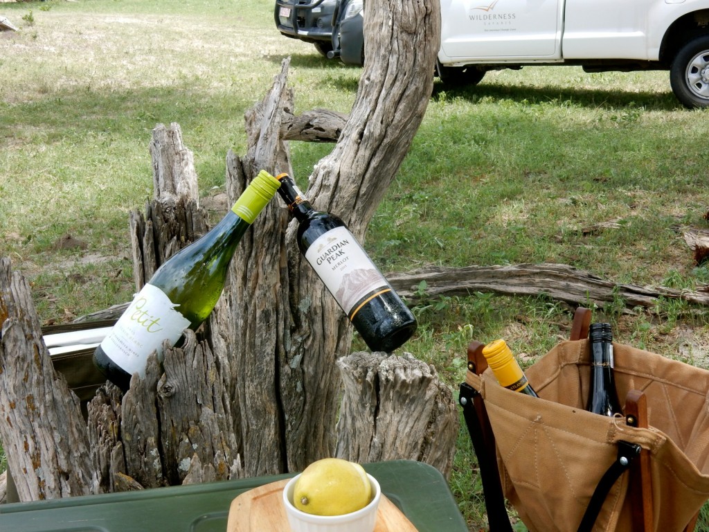 Linkwasha Camp lunch on drive