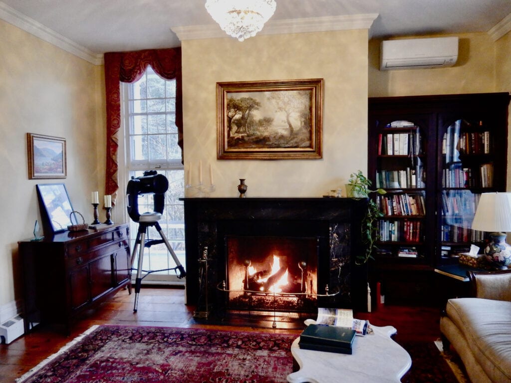 Caldwell House BnB Parlor Salisbury Mills NY