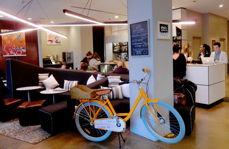 Lobby, NU Hotel Brooklyn NY