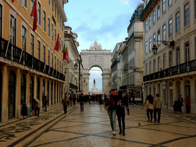 Arco da Rua Augusta, Lisbon Portugal