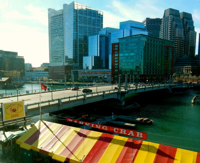 Boston Channel Bridge from Envoy Hotel
