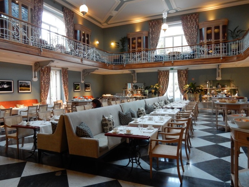 Breakfast room, Vidago Palace Hotel, Portugal