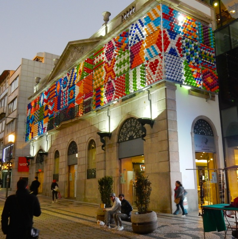 Contemporary facade, Porto Portugal