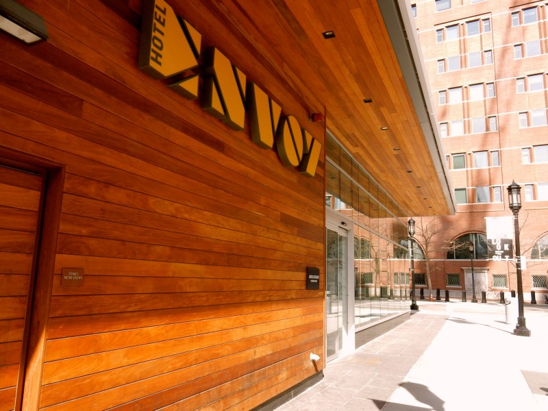 Envoy Hotel Exterior, Boston MA