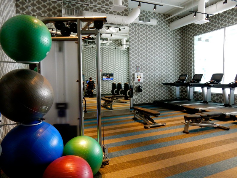 Fitness Center, Aloft Hotel Boston MA