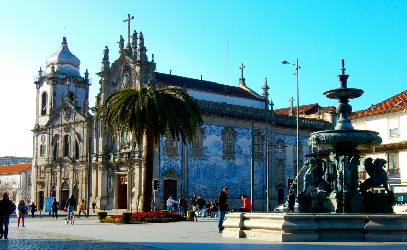 Igreja Do Carmo Church, Porto Portugal