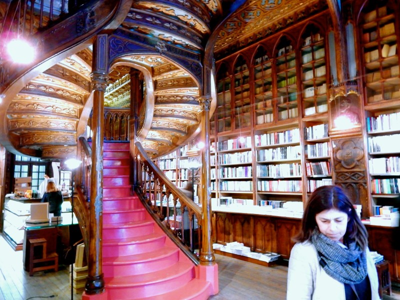 Lello Bookshop, Harry Potter Library, Porto Portugal