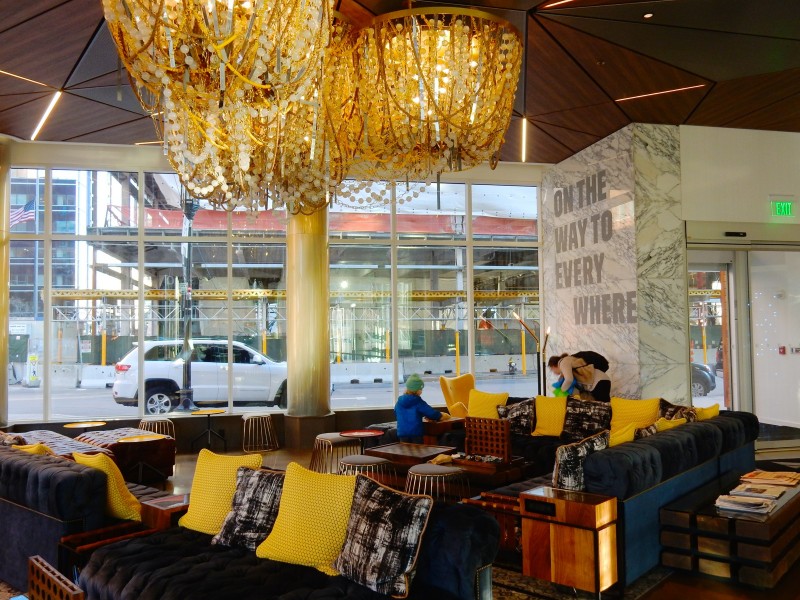 Lobby, Envoy Hotel, Boston MA