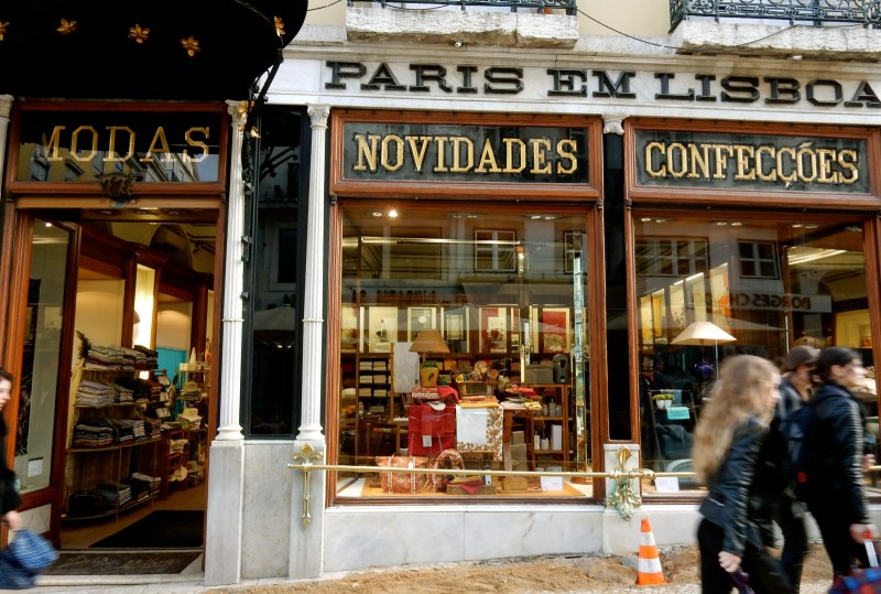 Paris Em Lisboa Linen Shop, Lisbon Portugal