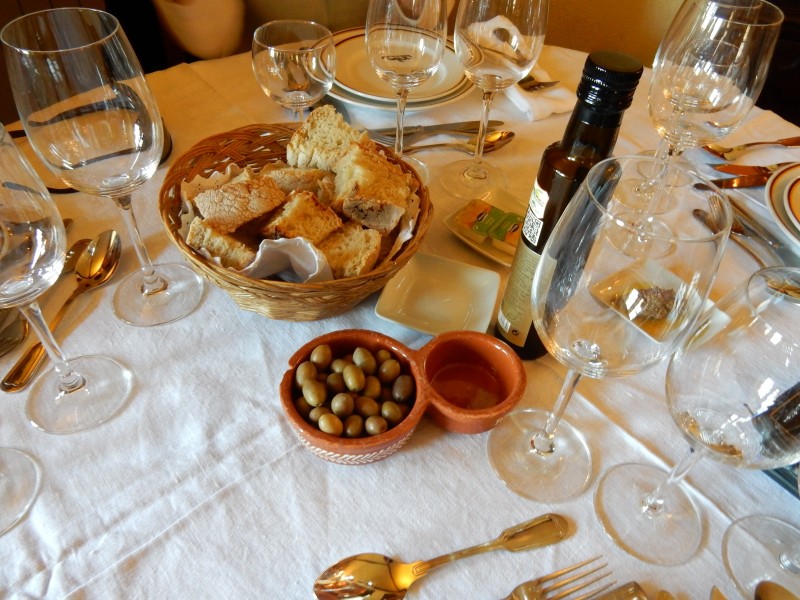 Rustic lunch in northern Portugal