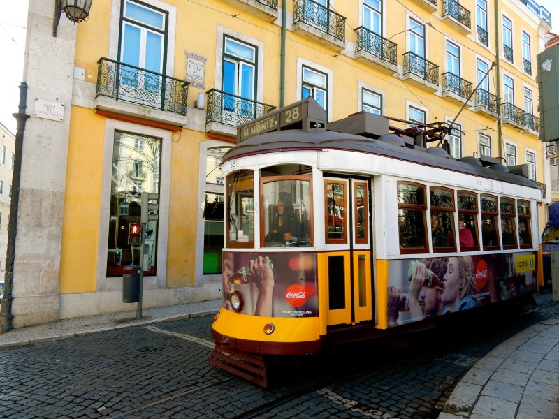 Tram 28, Lisbon Portugal