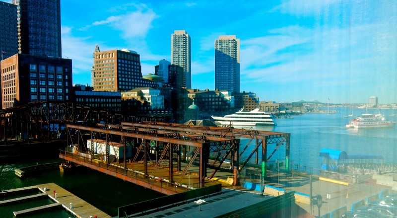 View from Envoy Hotel, Boston MA