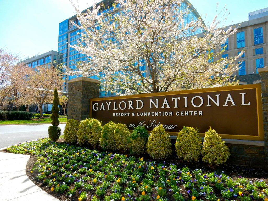 Exterior of Gaylord National Resort and Convention Center