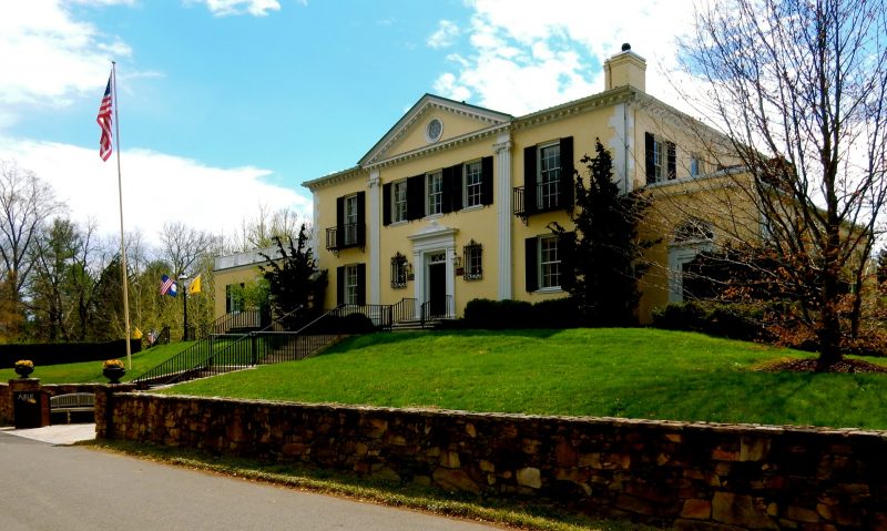 Exterior of Mansion at Airlie Resort, Warrenton VA