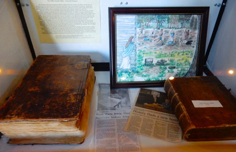 German Bibles, 1739, Strasburg Museum VA