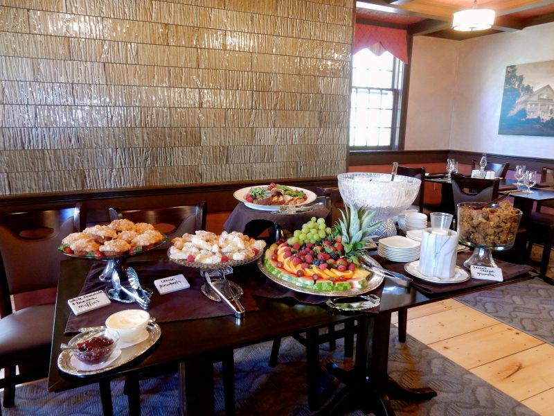 Breakfast Spread, Rabbit Hill Inn, VT