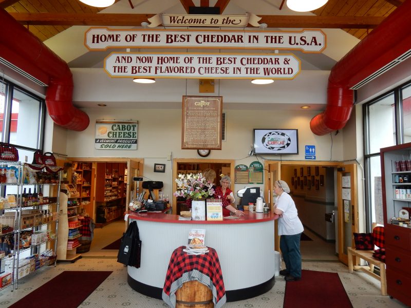 Cabot Cheese Store, Cabot VT