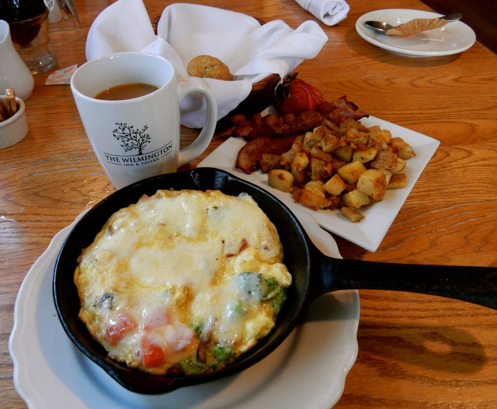 Cast Iron Eggs At Wilmington Inn VT