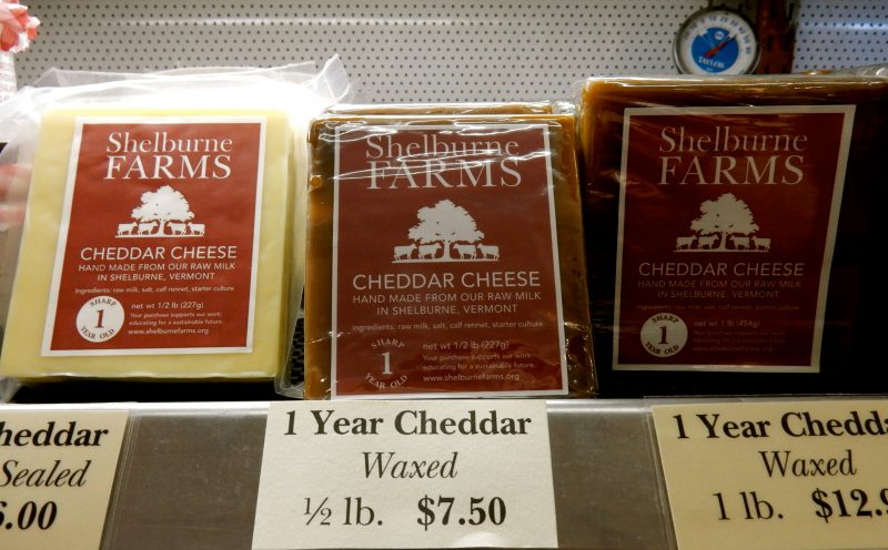 Cheddar Cheese, Shelburne Farms, VT