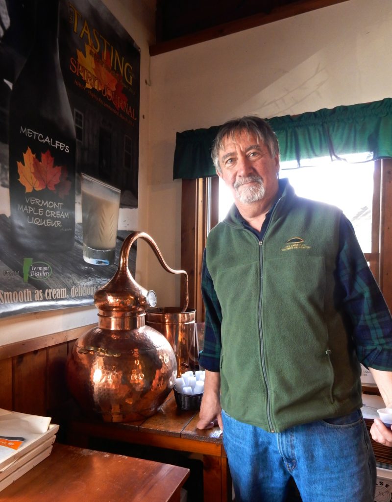 Ed Metcalfe, owner, Vermont Distillers