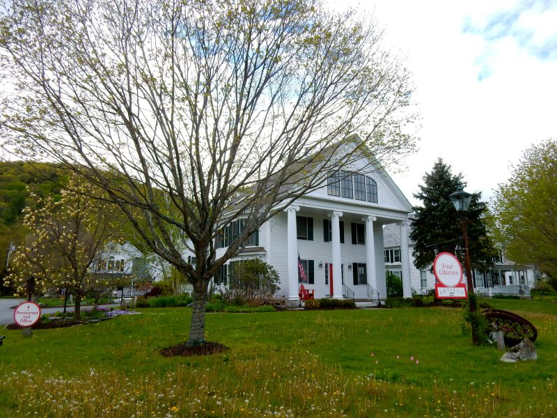 Exterior, Four Columns Inn, Newfane VT