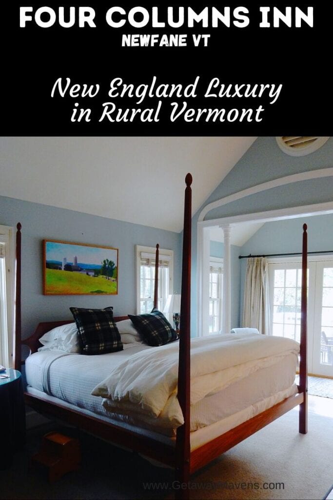 Four Columns Inn VT Pin