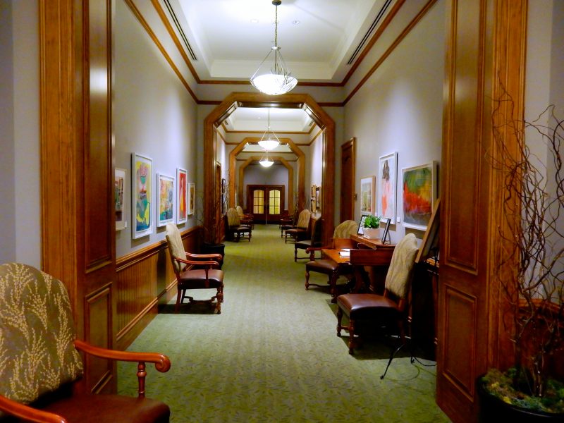 Gallery Hallway, Lodge at Woodloch