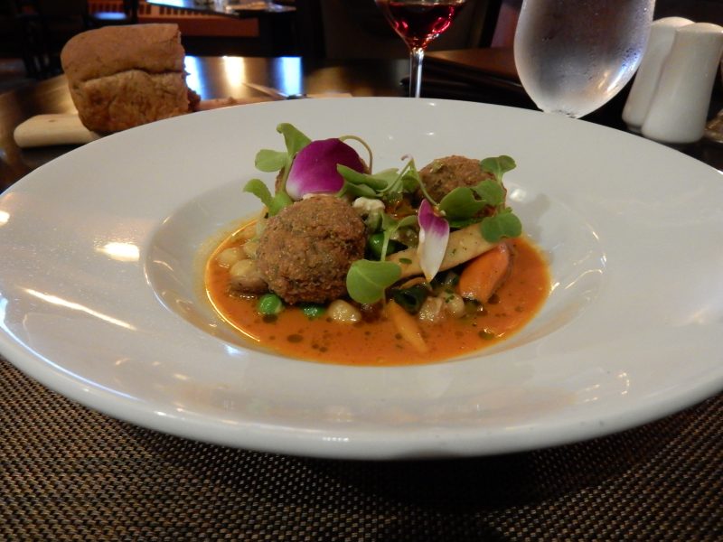 Green Pea Falafel, Rabbit Hill Inn Tavern VT
