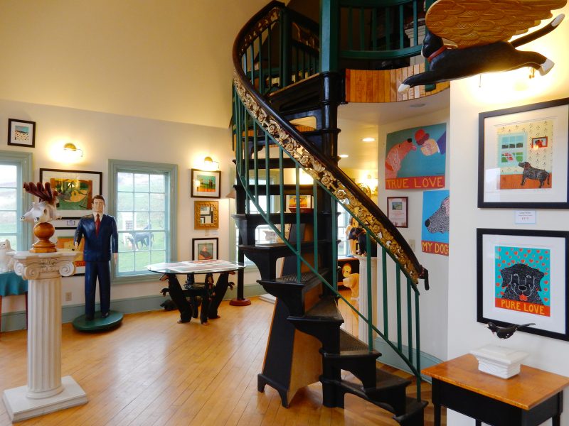 Huneck Gallery, Dog Mountain, St. Johnsbury VT