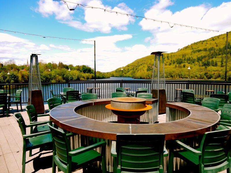 Roofdeck, Whetstone Station, Brattleboro VT