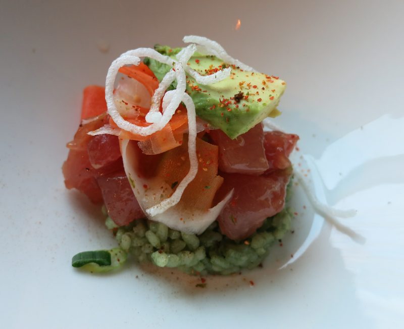 Tuna Tartar, Tree Restaurant, Lodge at Woodloch