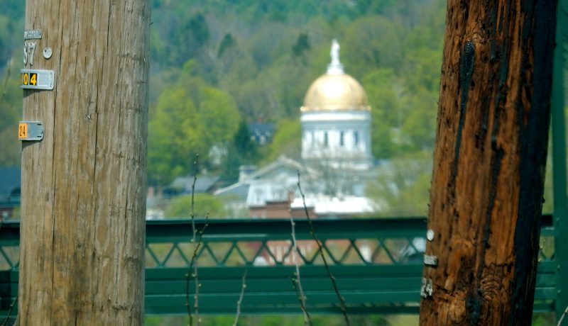 VT State Capitol From Distance