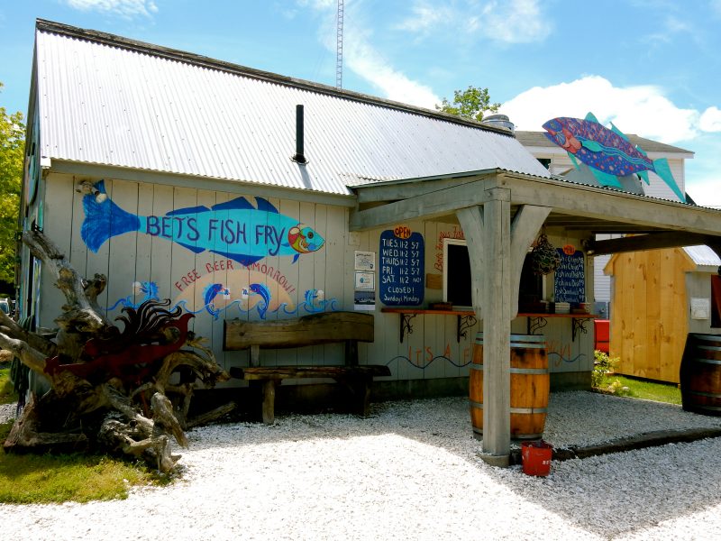 Bet's Fish Fry, Boothbay ME