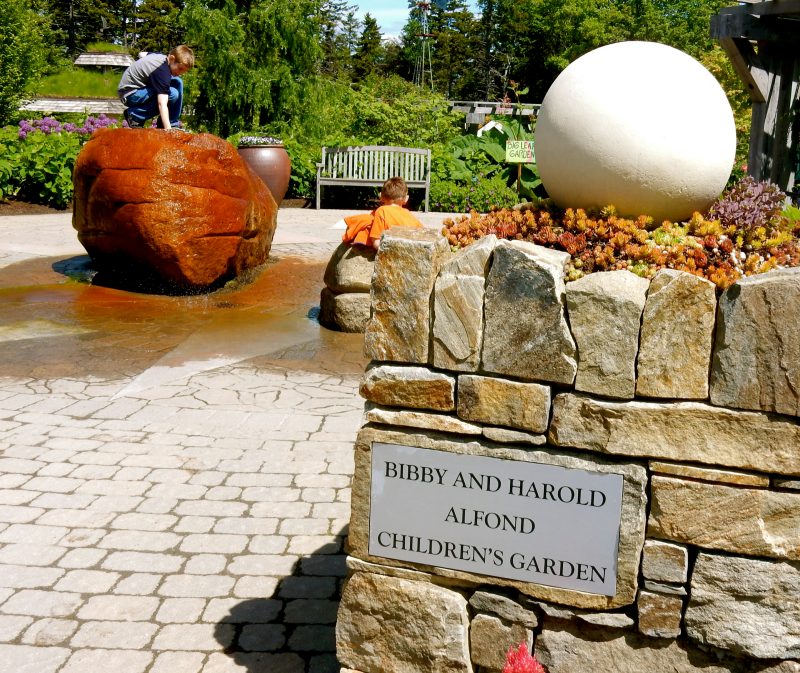 Childrens Garden, Coastal Maine Botanical Garden, Boothbay ME