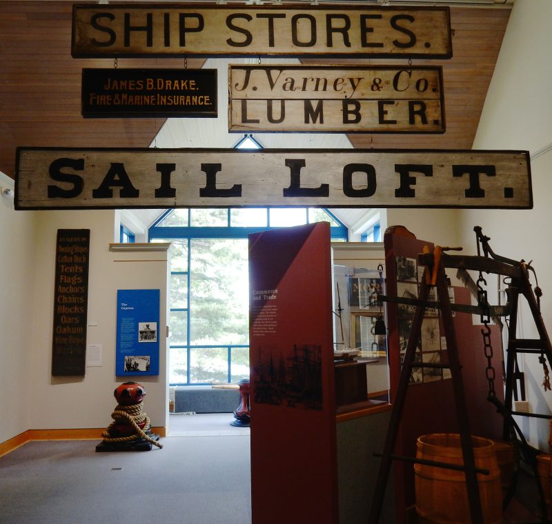 Exhibit, Maine Maritime Museum, Bath ME
