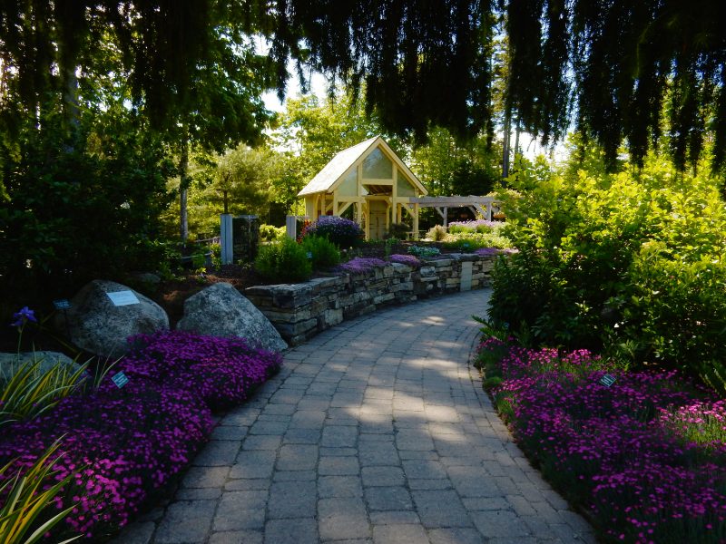 Five Senses Garden, Coastal Maine Botanical Gardens