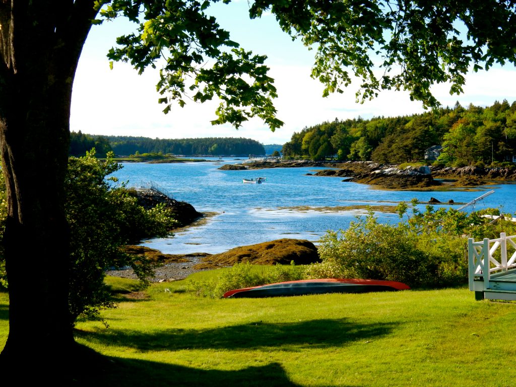 Maine Harbor from Golf Course