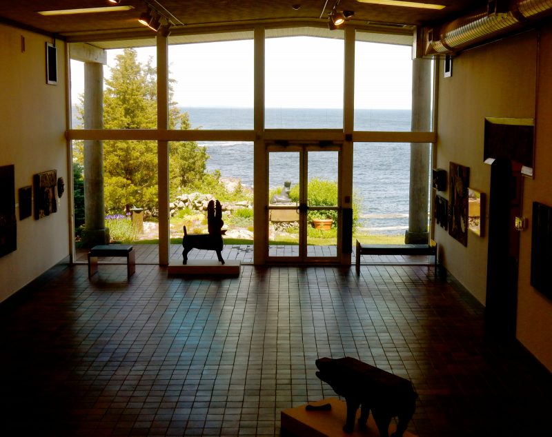 Lobby, Ogunquit Museum of American Art, Maine