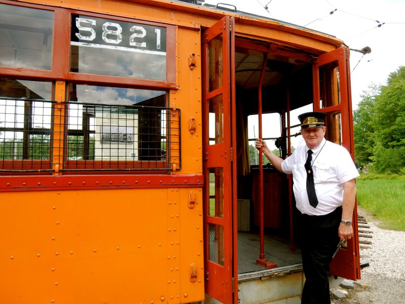 Mike Curry, Volunteer, Seashore Trolley Museum, Kennebunk ME